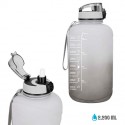Cilindro de plástico con acabado rubber cap de 2200 ml