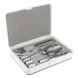 Set de herramientas multifuncionales gris Apolo