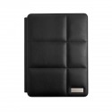 Elegante carpeta de curpiel color negro