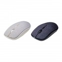 Bonito mouse inalámbrico con cubierta de poliéster