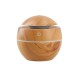 Bonito humidificador de plástico con imitación madera