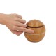 Bonito humidificador de plástico con imitación madera