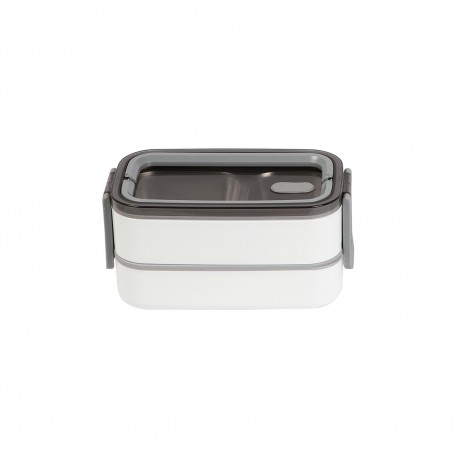 Diseño elegante contenedor de alimentos de aluminio