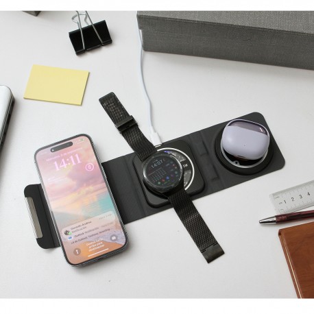 Cargador magnético para casa puede cargar celular reloj y audífonos