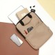 Bolso para laptop hecho de poliester con asa y correa