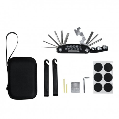 Elegante set de herramientas para bicicleta