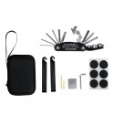 Elegante set de herramientas para bicicleta