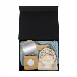 Set de regalo con caja color negra
