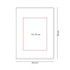 Elegante carpeta con block de notas y 40 hojas de raya