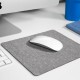 Bonito mouse pad de poliéster con rubber con diseño antiderrapante