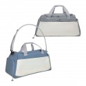 Elegante maleta deportiva de poliéster y bolsillo frontal