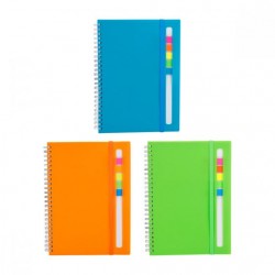 Libreta con cintas adheribles Abdala