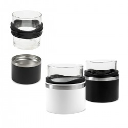 Vaso whiskero de vidrio