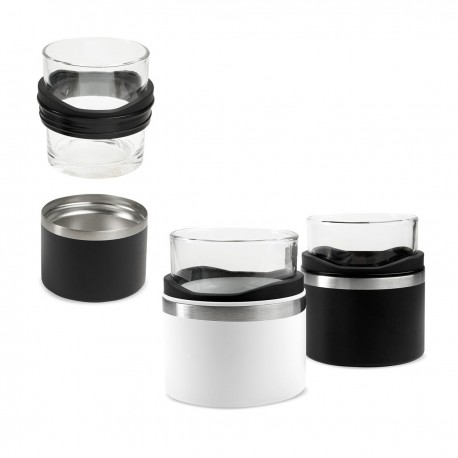 Vaso whiskero de vidrio