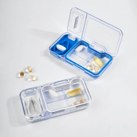 Pastillero de compartimentos optimos para las dosis correctas.
