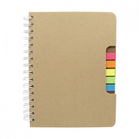 Libreta de cartón con espiral metálico Joliet