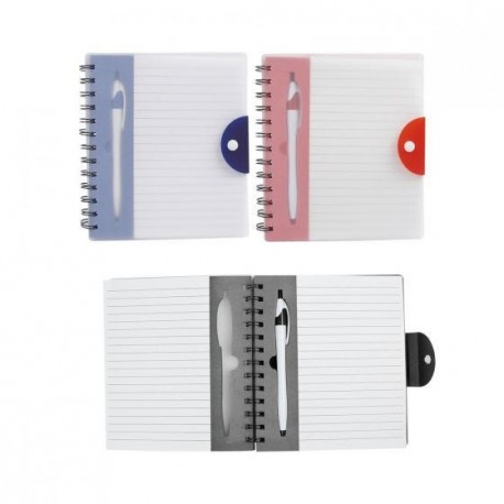 Libreta con espiral metálico doble Breka
