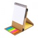 Libreta ecológica con espiral metálico doble