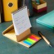Libreta ecológica con espiral metálico doble