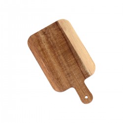 Mini tabla de quesos fabricada de madera