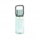Botella con popote y agarradera con capacidad de 1100 ml