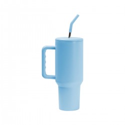 Termo fabricado en acero inoxidable con capacidad de 1200 ml