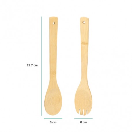 Set de cubiertos con estuche de tela