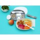 Contenedor de alimentos con cubiertos