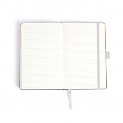 Libreta con pasta de papel kraft de 80 hojas