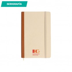 Libreta a rayas con 80 hojas