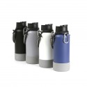 Botella deportiva con base de silicón y capacidad de 1000 ml