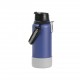 Botella deportiva con base de silicón y capacidad de 1000 ml