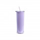 Vaso con capacidad de 720 ml incluye popote