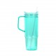 Cilindro con popote y agarradera con capacidad de 1200 ml