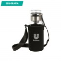 Botella con estuche y correa con capacidad de 1400 ml