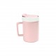 Taza con tapa y capacidad de 460 ml