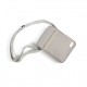 Bolsa de hombro con correa ajustable color gris