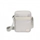 Bolsa de hombro con correa ajustable color gris