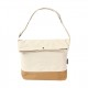 Bolsa de hombro color beige