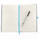 Libreta con elástico ara cerrar con bolígrafo Sombor