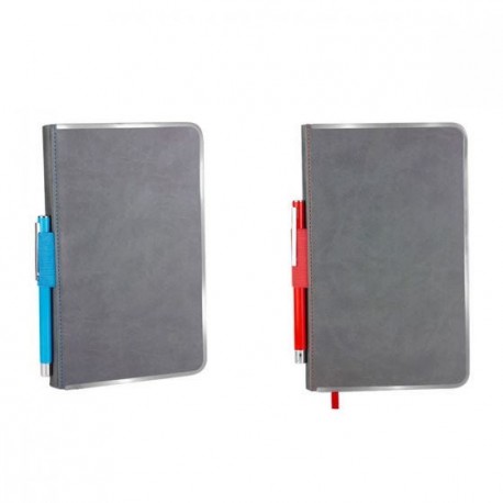 Libreta con broche metálico Isar
