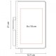 Libreta con broche metálico Isar