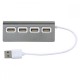 Conector con 4 puertos de USB Newport
