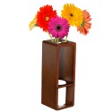 Florero de madera