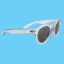 Lentes retro con diseño redondo