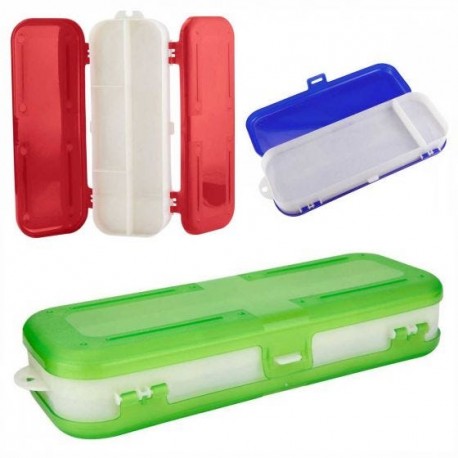 Estuche porta lápices doble varios colores Napoli