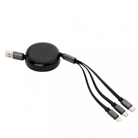Cable de carga retráctil con longitud