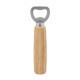 Destapador con mago de madera barnizada