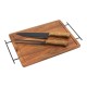 Kit de BBQ elaborado de madera inoxiable