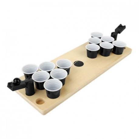 Mini beerpong con 12 vasos